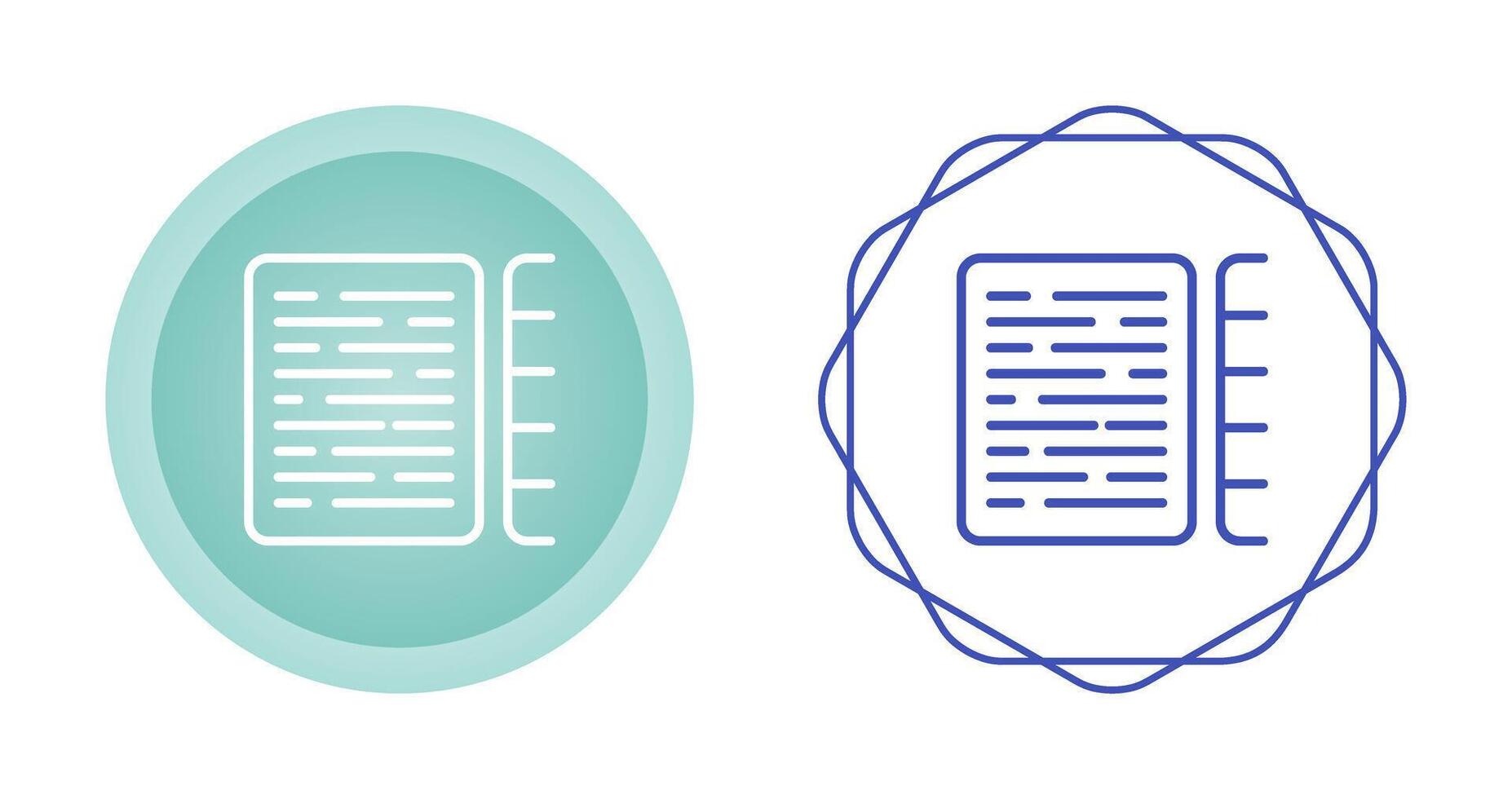 Document Indexing Vector Icon