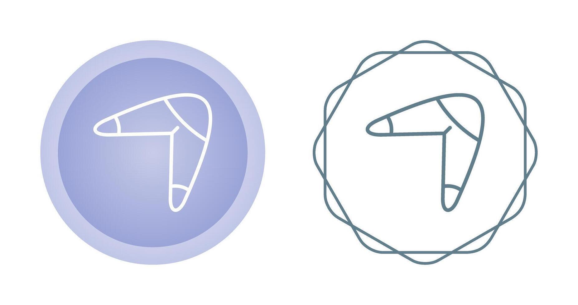 Boomerang Vector Icon