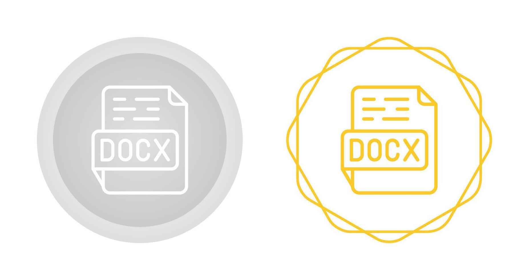 DOCX Vector Icon
