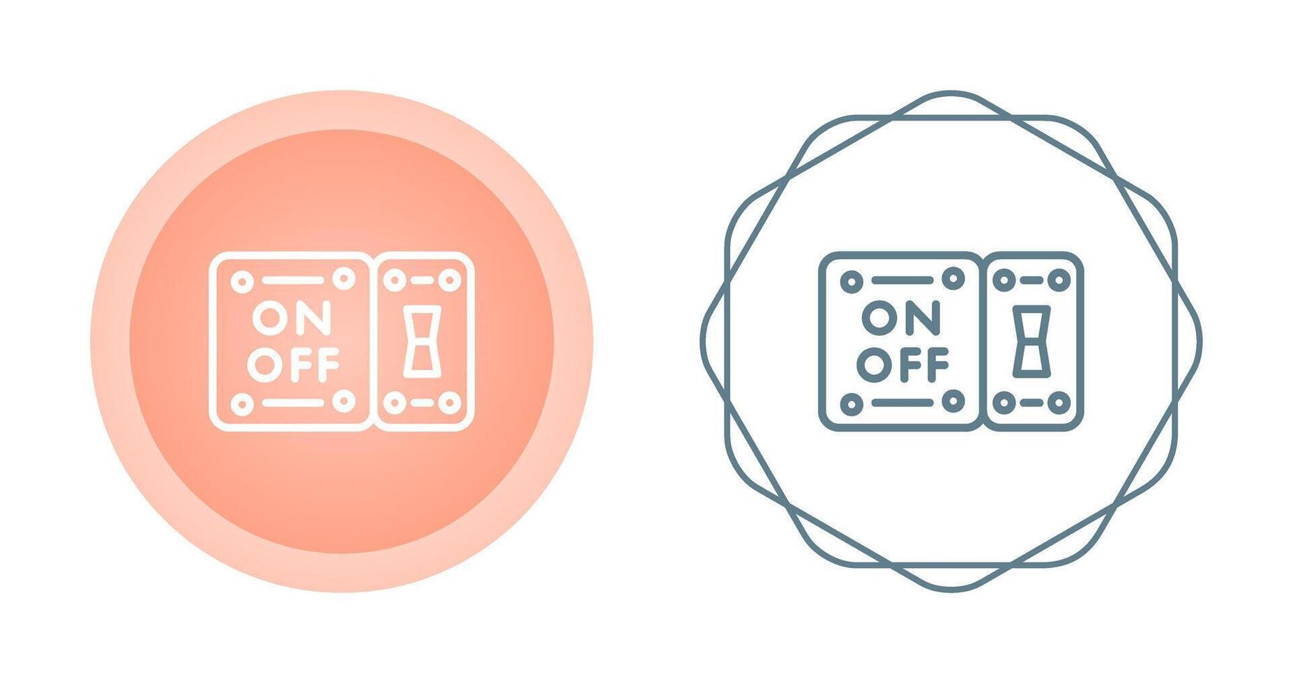 Light Switch Vector Icon