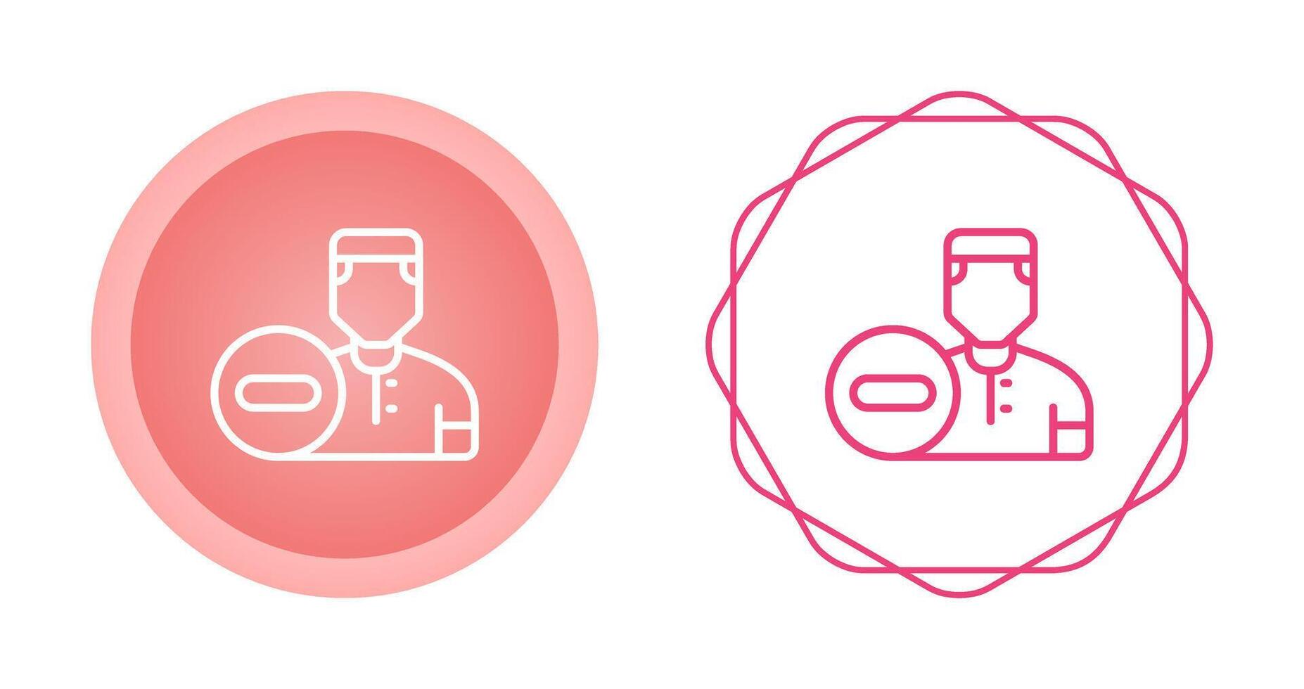 Minus User Vector Icon