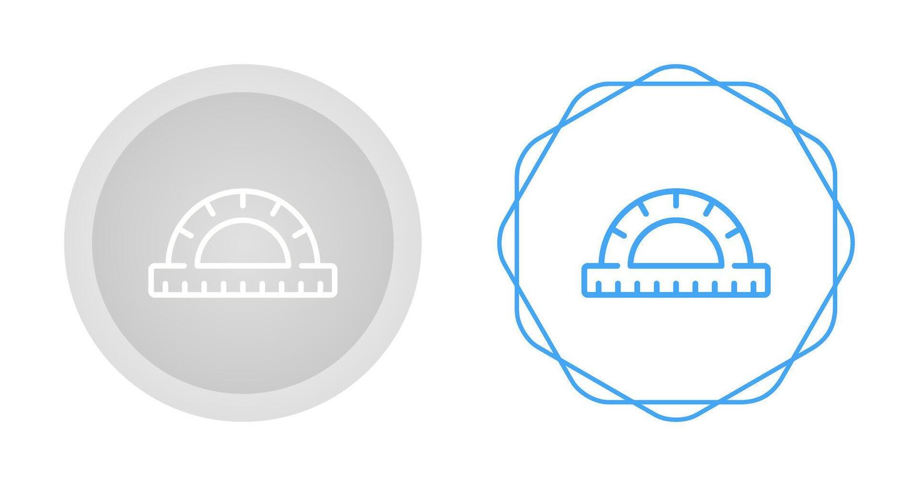 Protractor Vector Icon