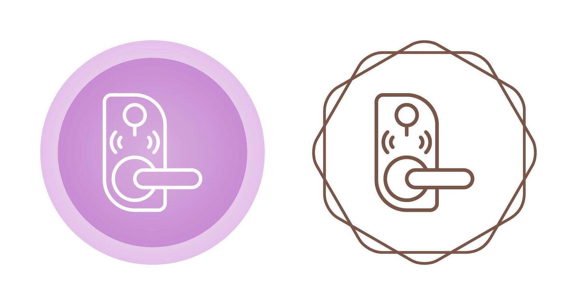Door Lock Vector Icon