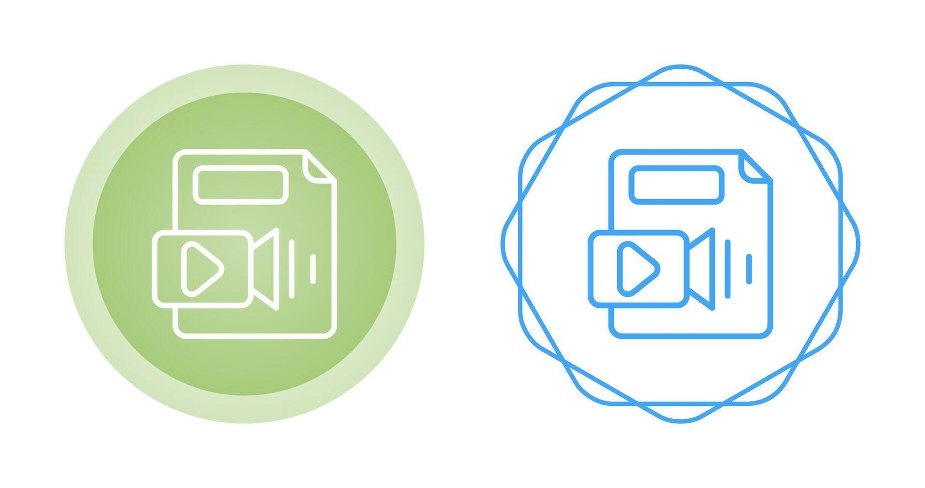 Video File Vector Icon