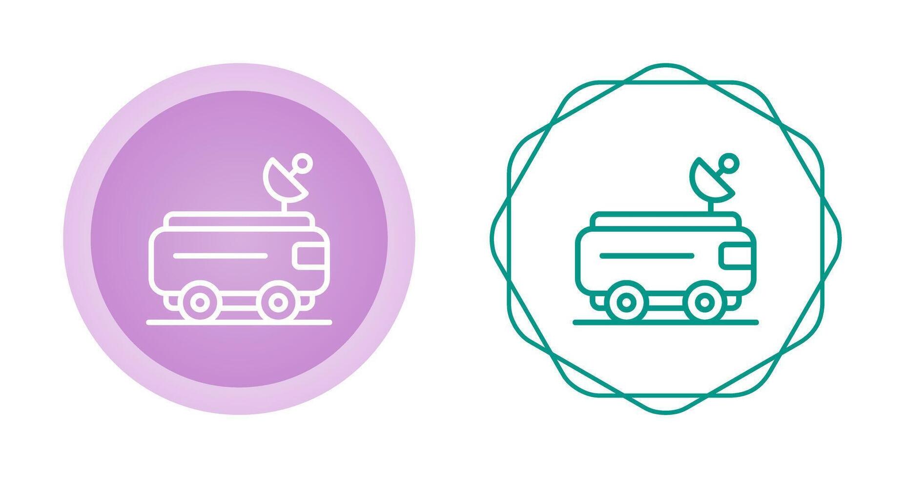 Mars Rover Vector Icon
