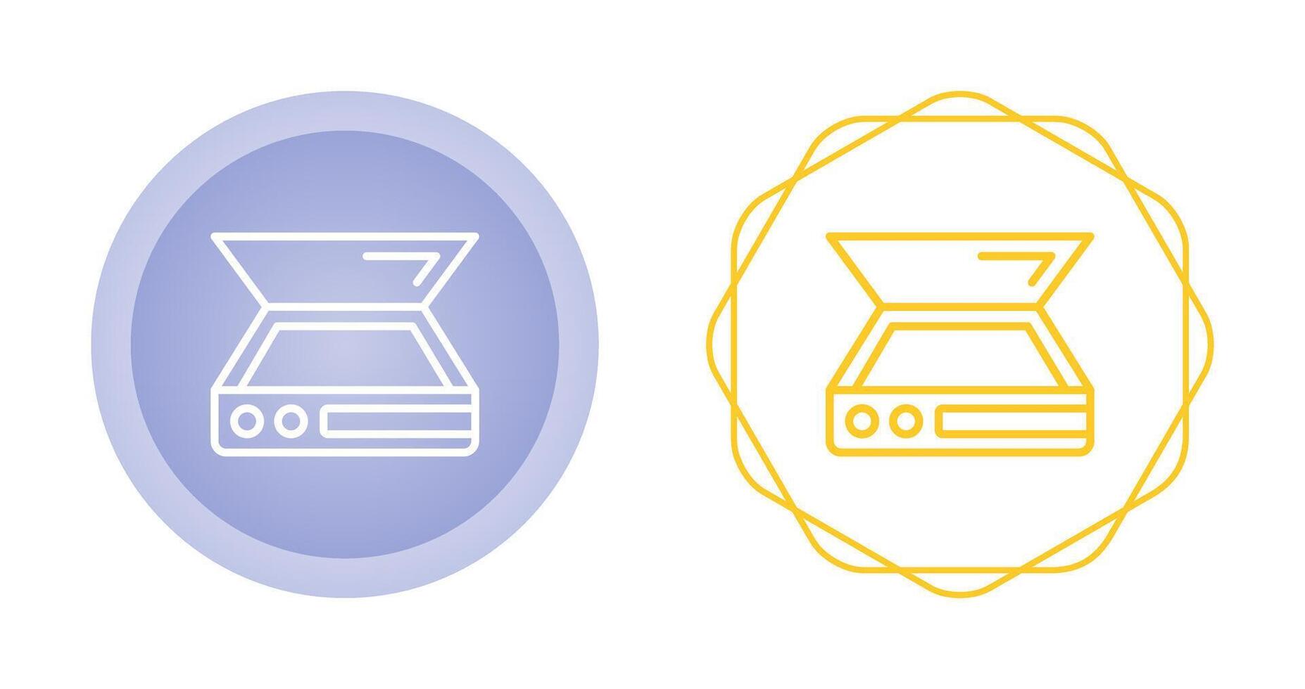 Scanner Vector Icon