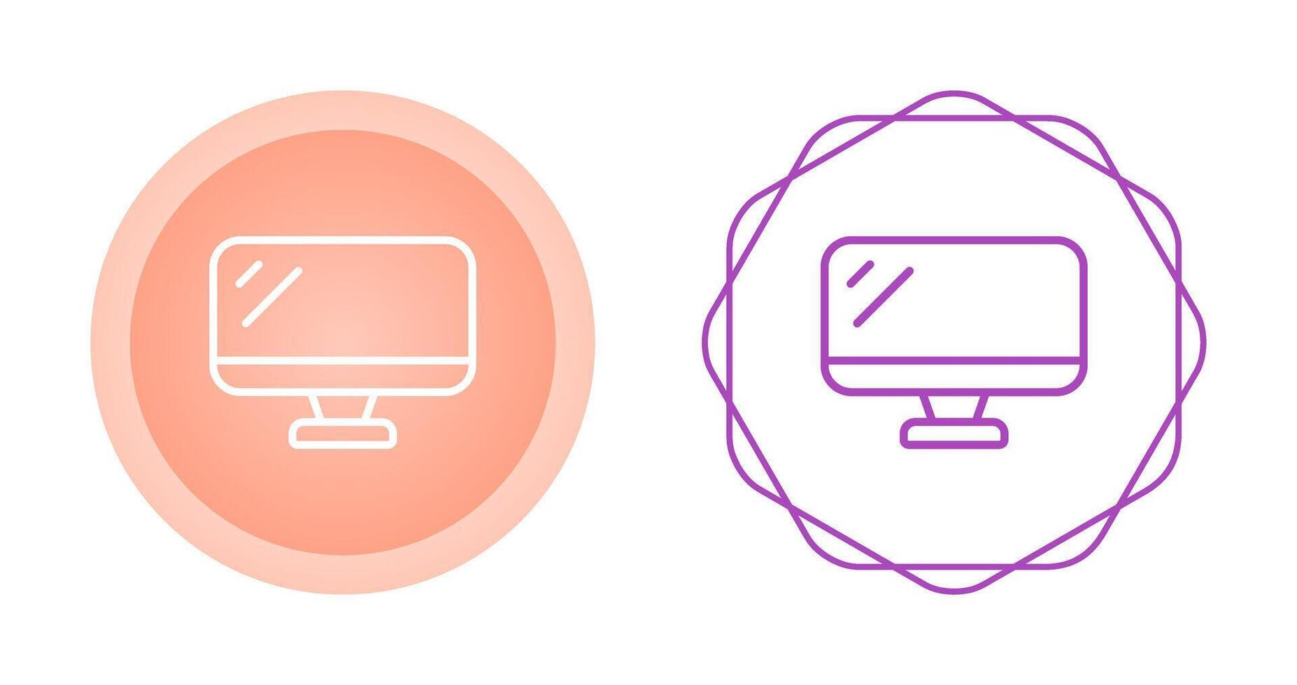 Monitor Vector Icon