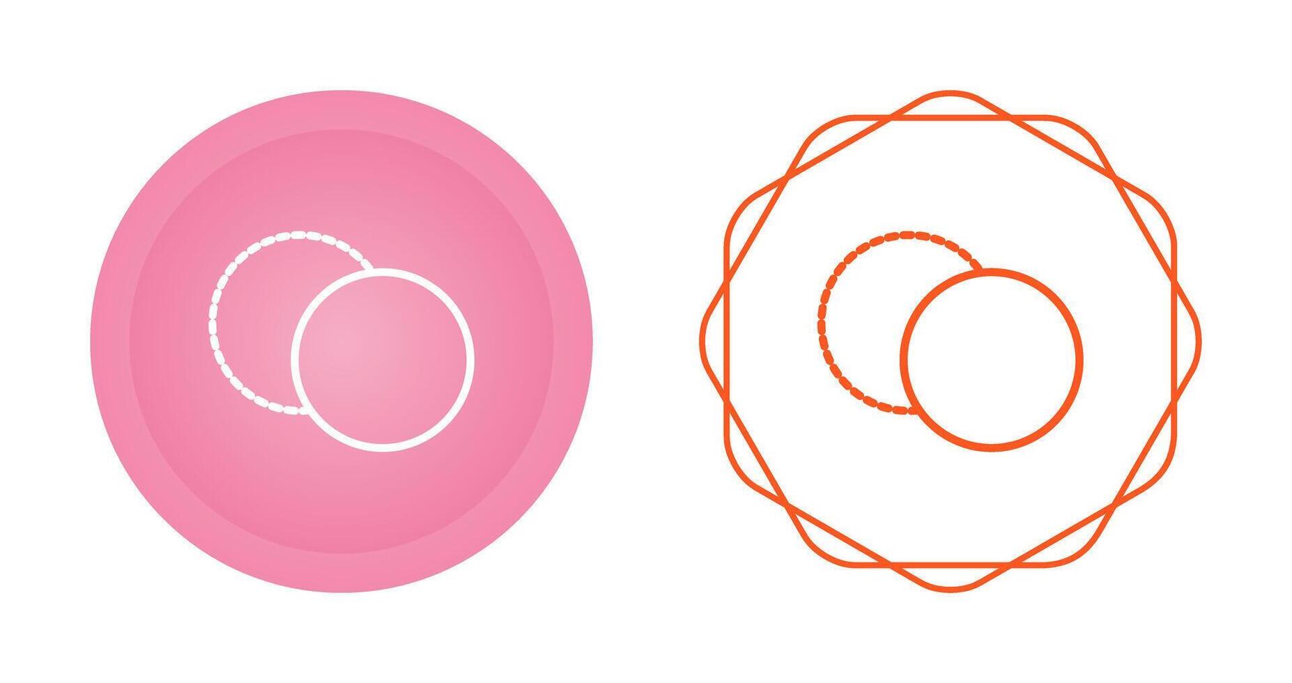 icono de vector de círculo