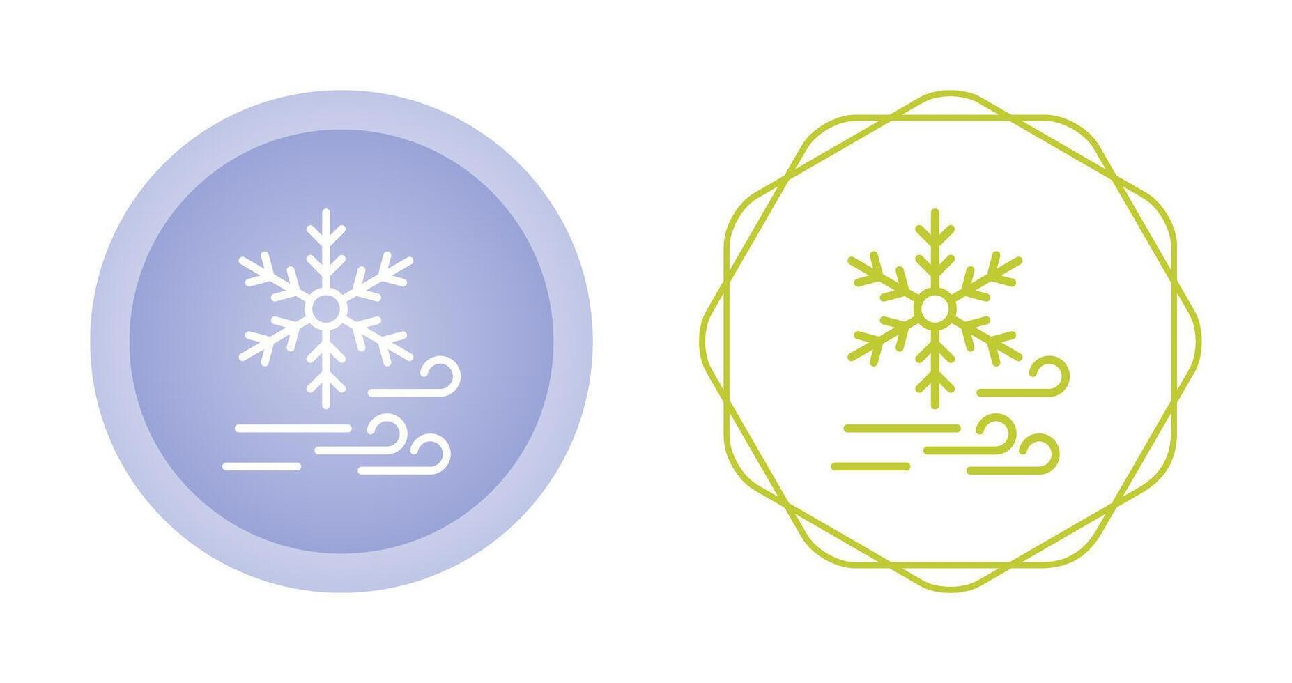 icono de vector de copo de nieve