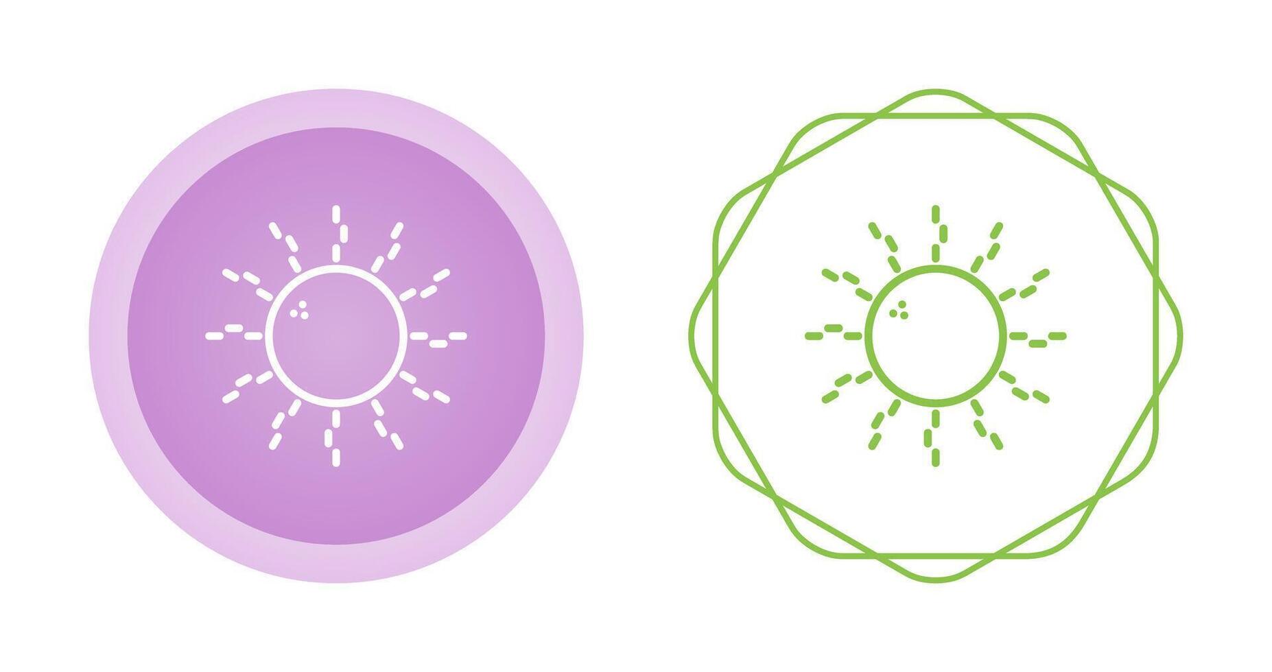 Sun Vector Icon