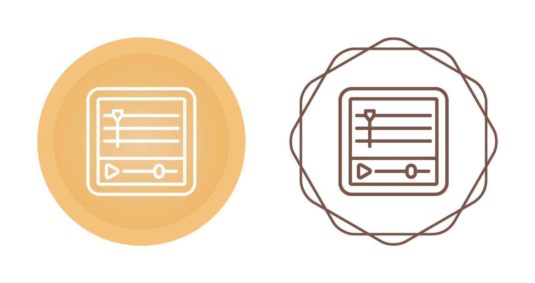 Timeline Vector Icon
