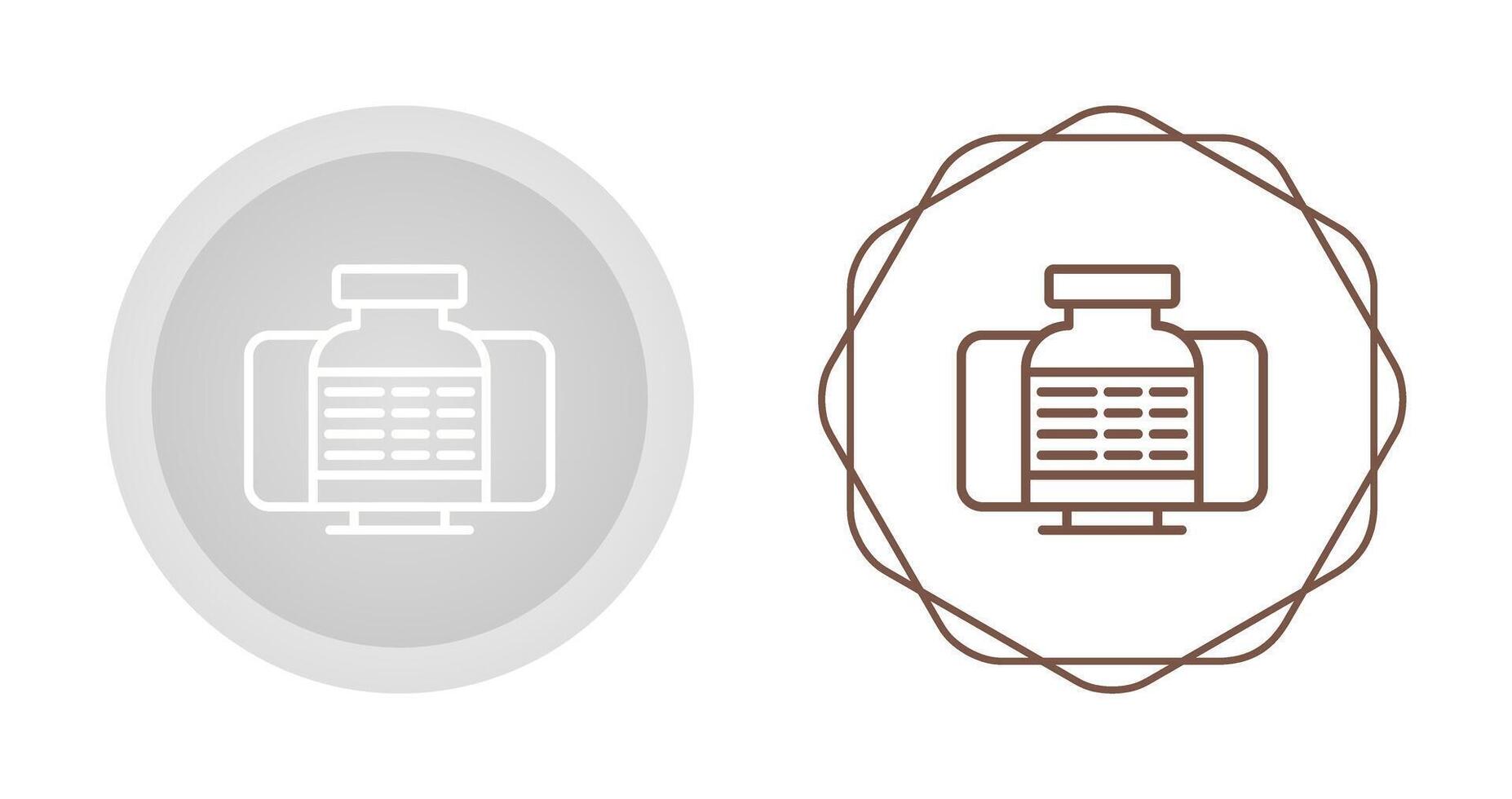 icono de vector de computadora