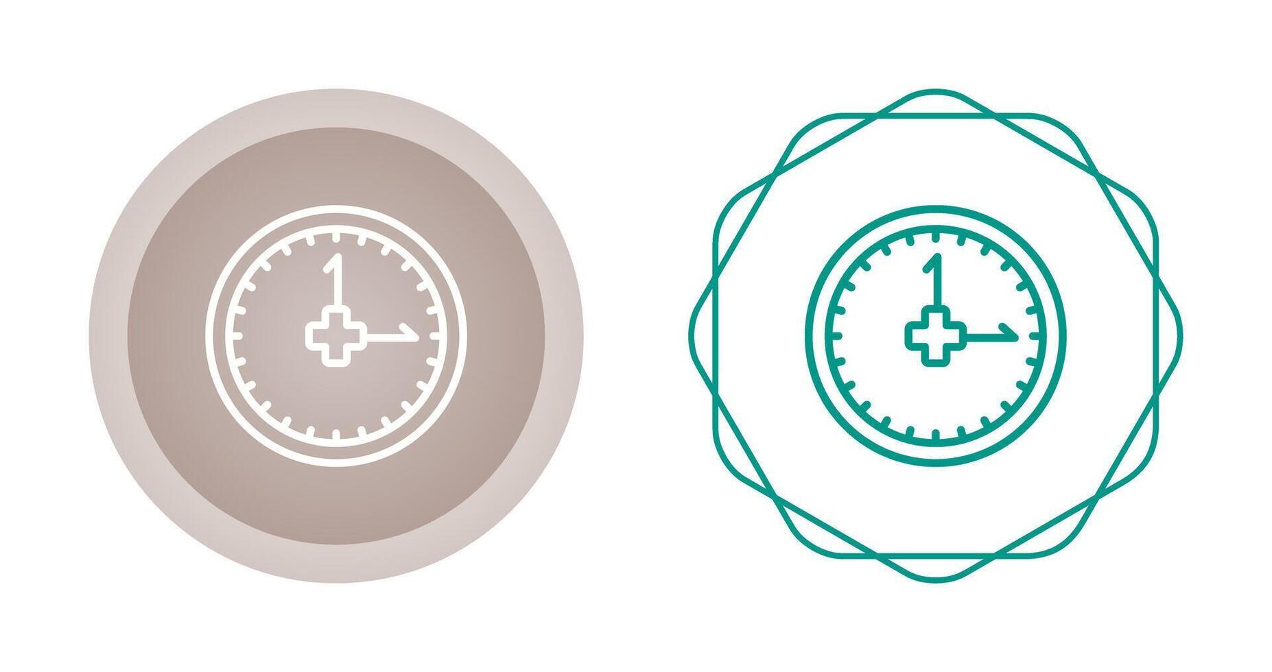 Clock Vector Icon