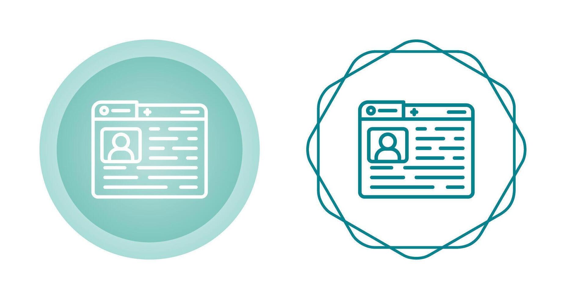 Profile Vector Icon