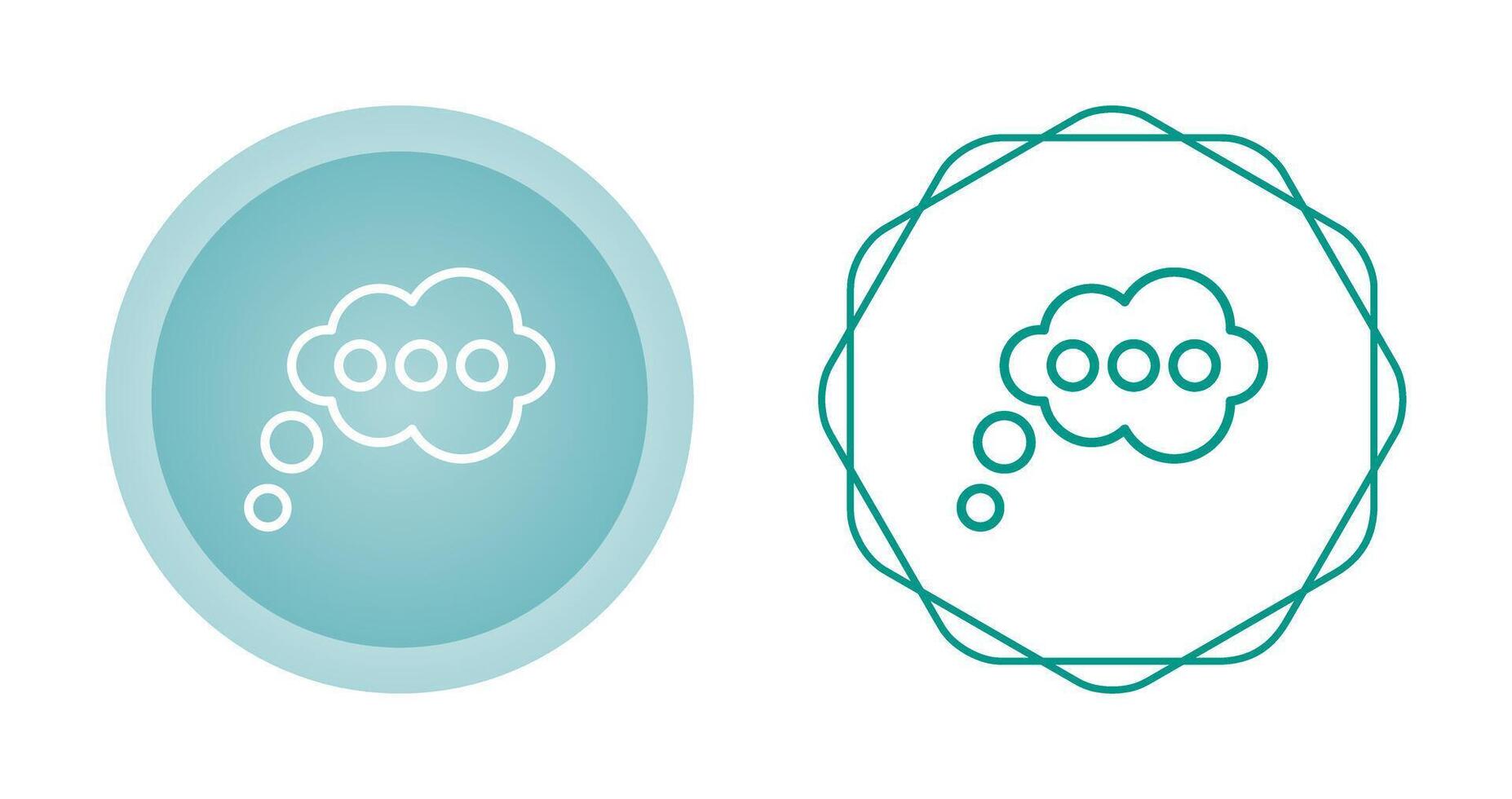 Thinking Vector Icon