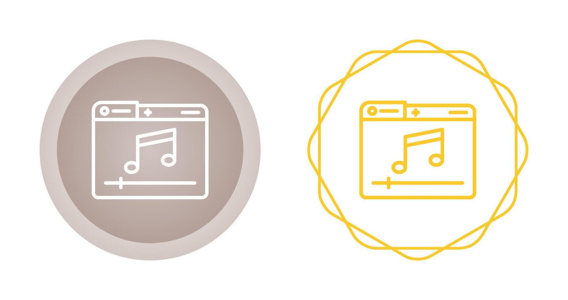 Music Player Vector Icon