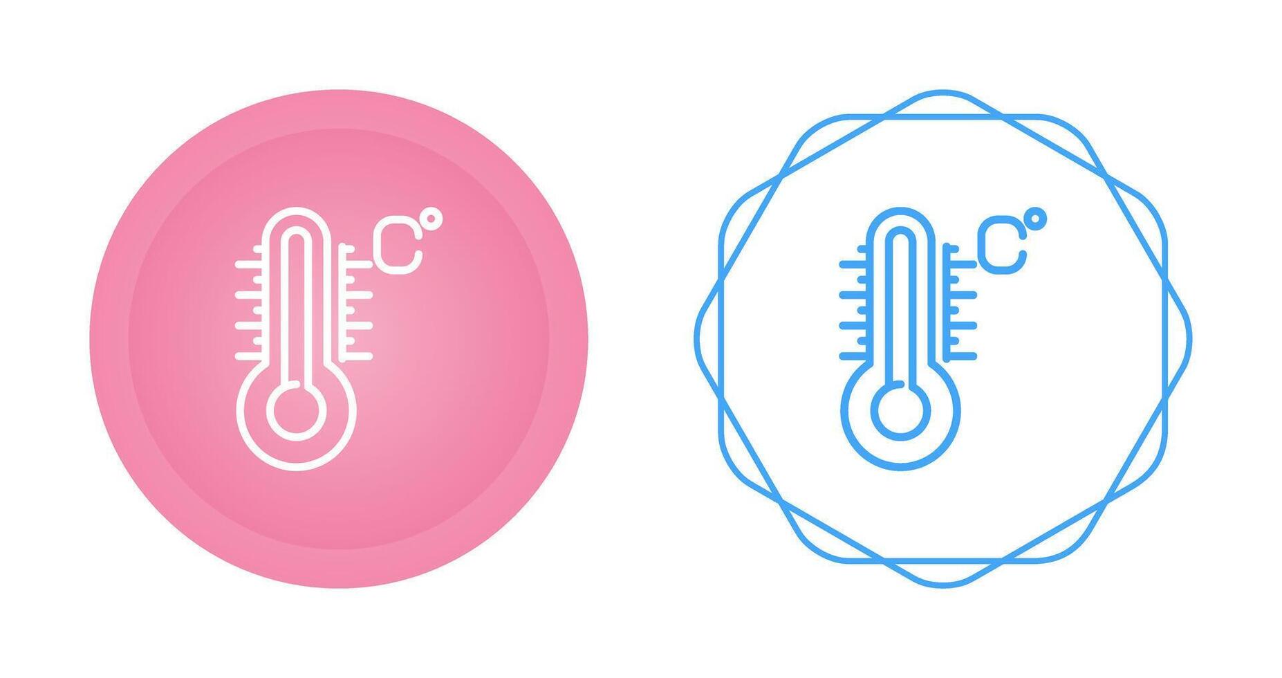 icono de vector de temperatura