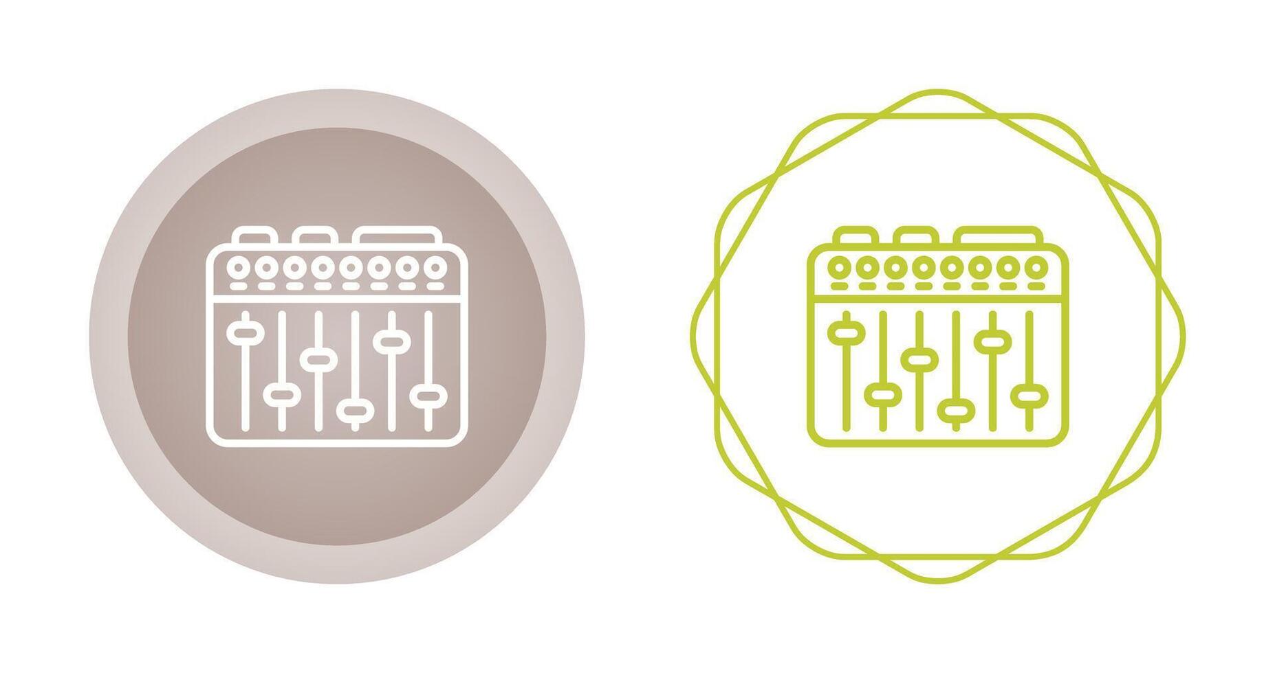 Sound Mixer Vector Icon