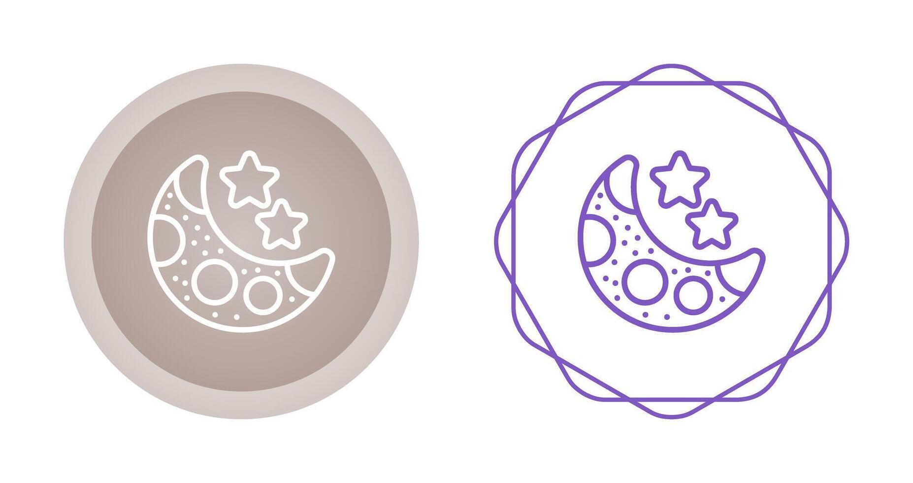 Moon Vector Icon