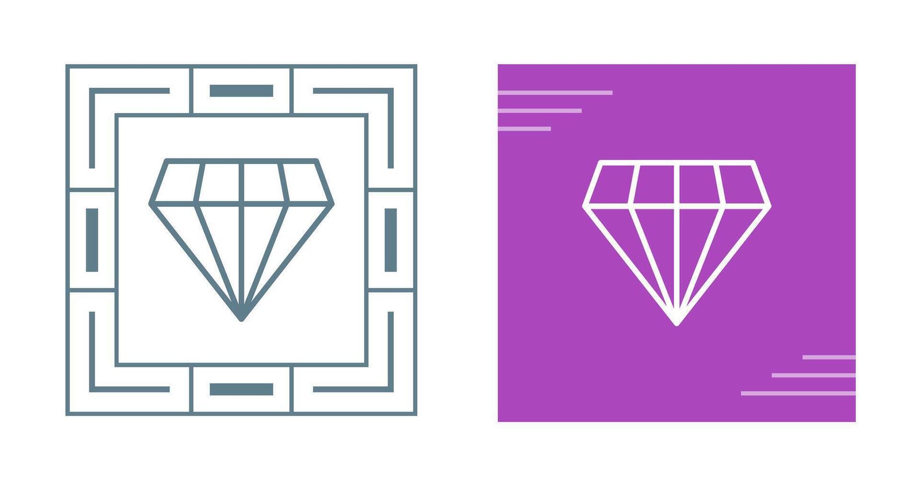 Diamond Vector Icon