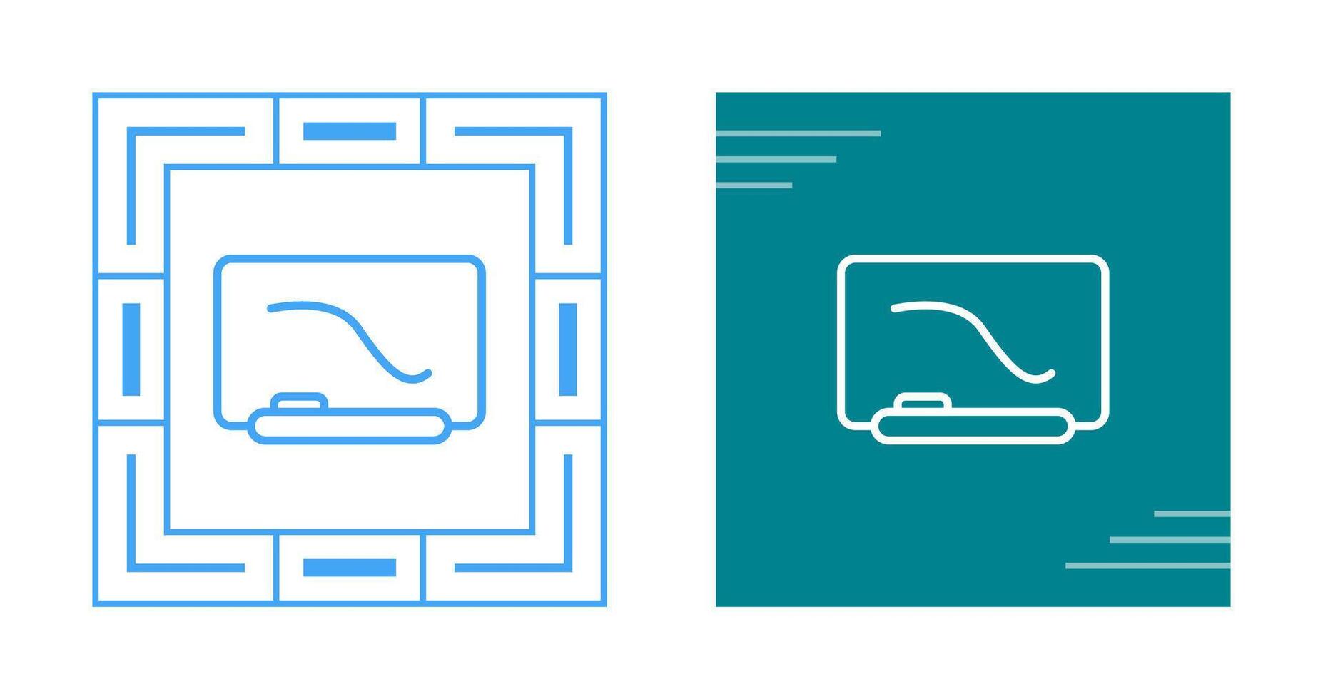Interactive Whiteboard Vector Icon