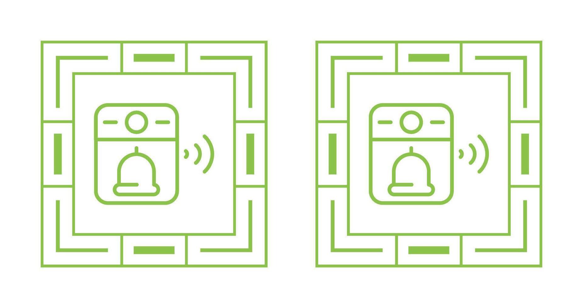 Video Doorbell Vector Icon