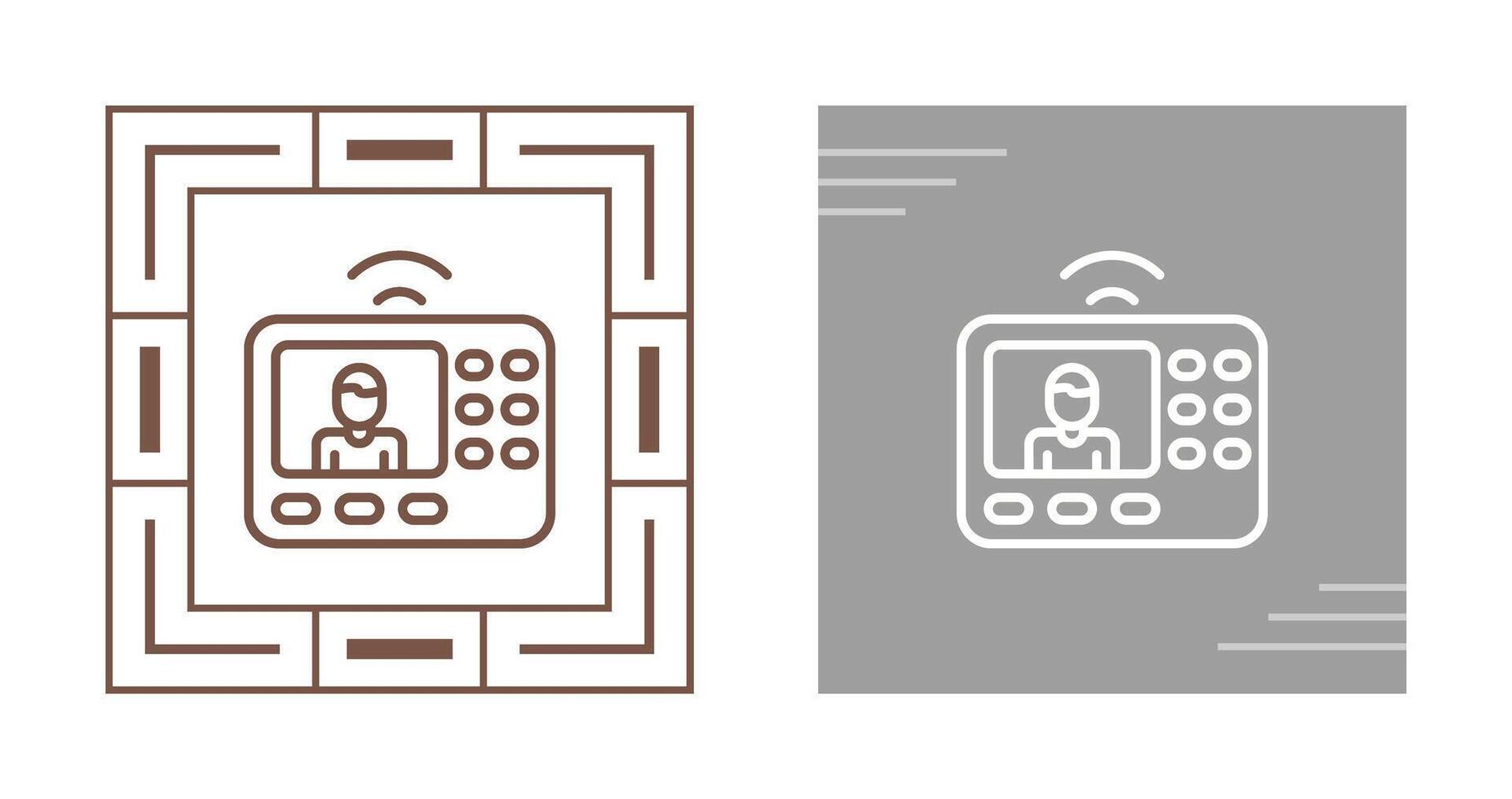 Intercom System Vector Icon