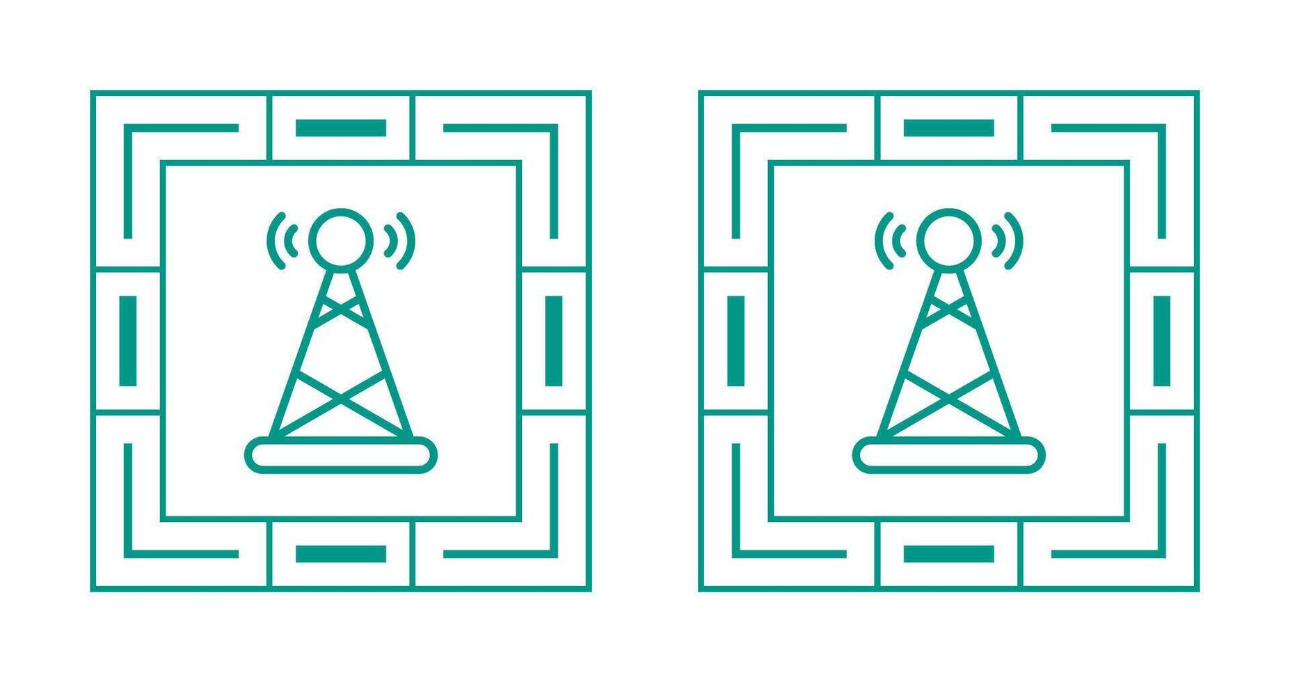 Signal Tower Vector Icon