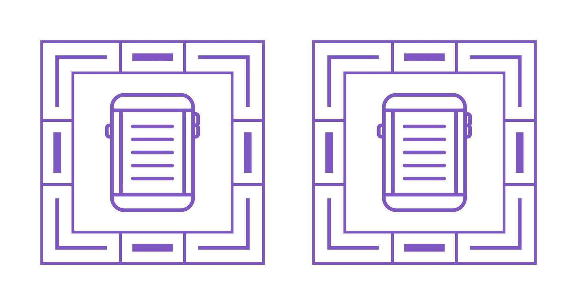 E-reader Vector Icon