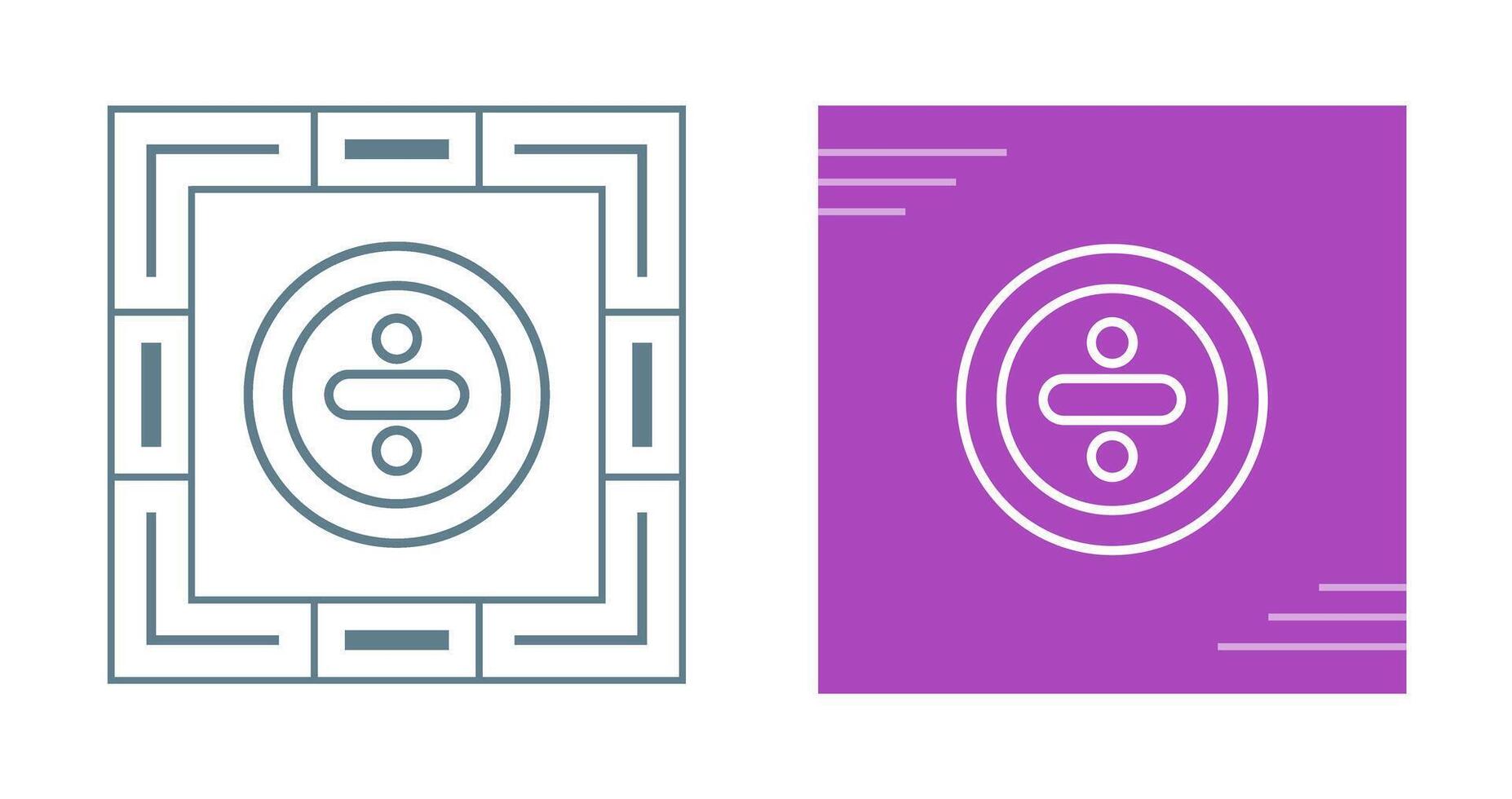 Division Vector Icon