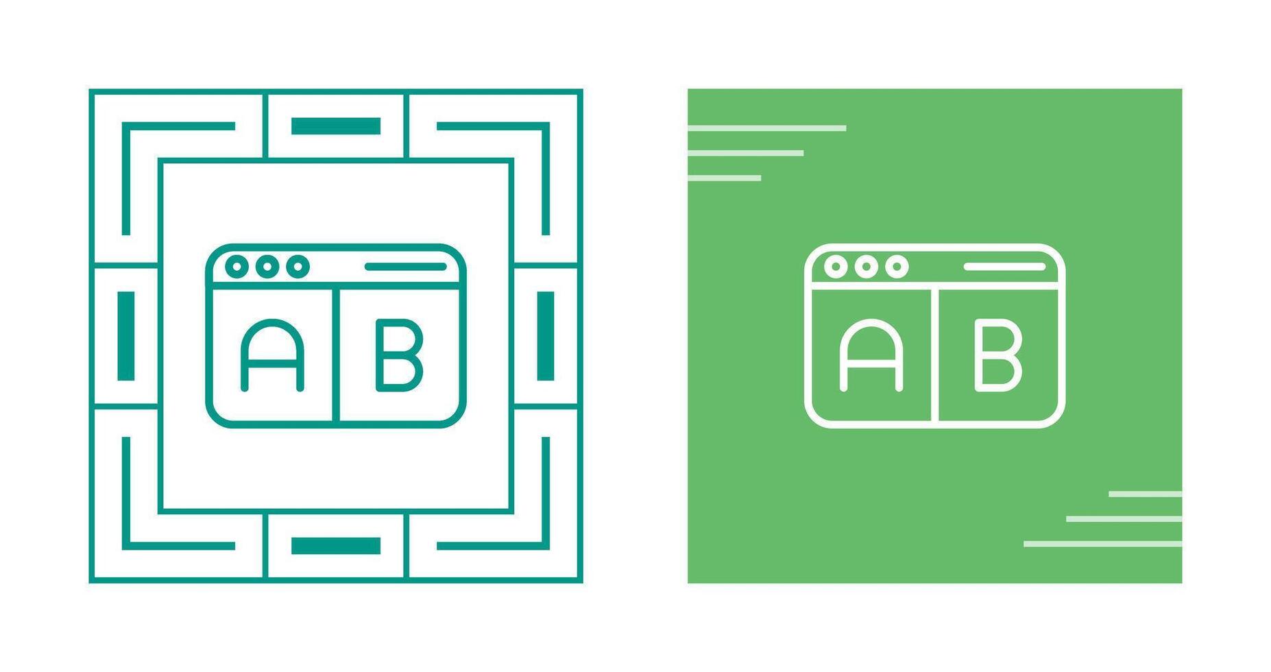 Multivariate Testing Vector Icon