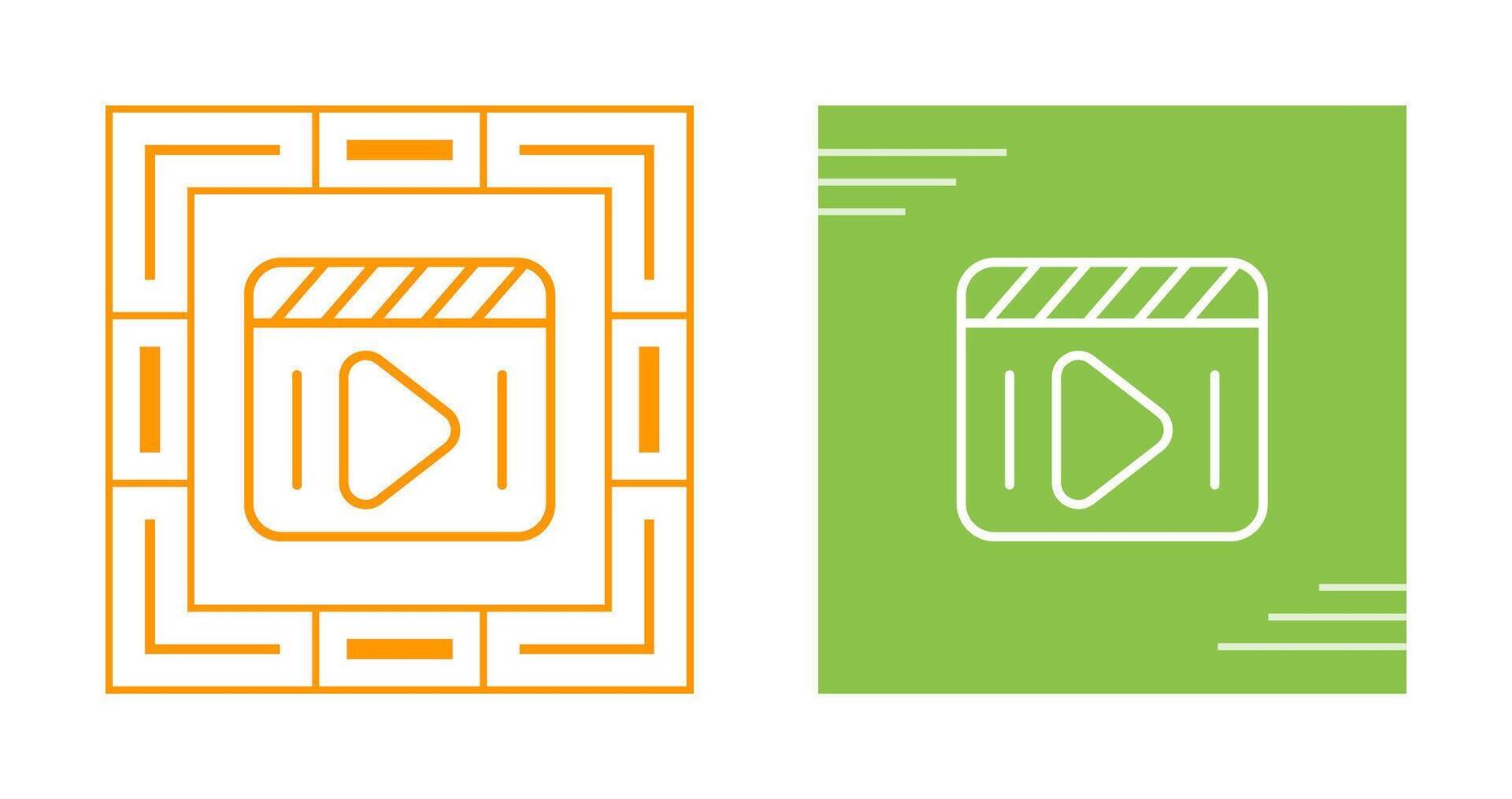 Clapperboard Vector Icon