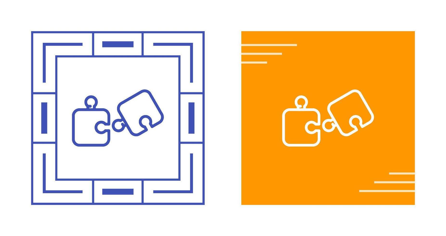 Jigsaw puzzle Vector Icon