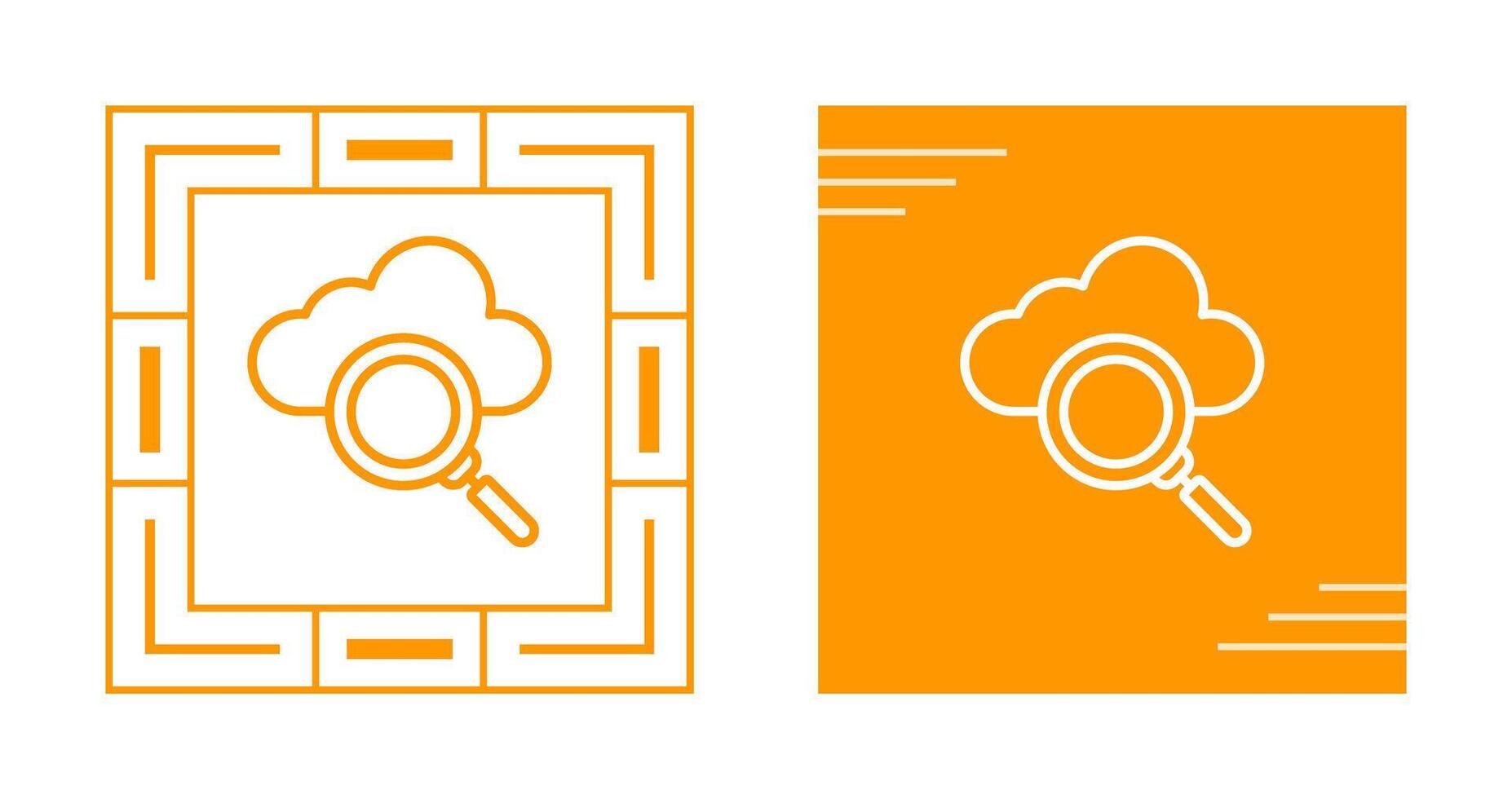 Cloud Server Vector Icon