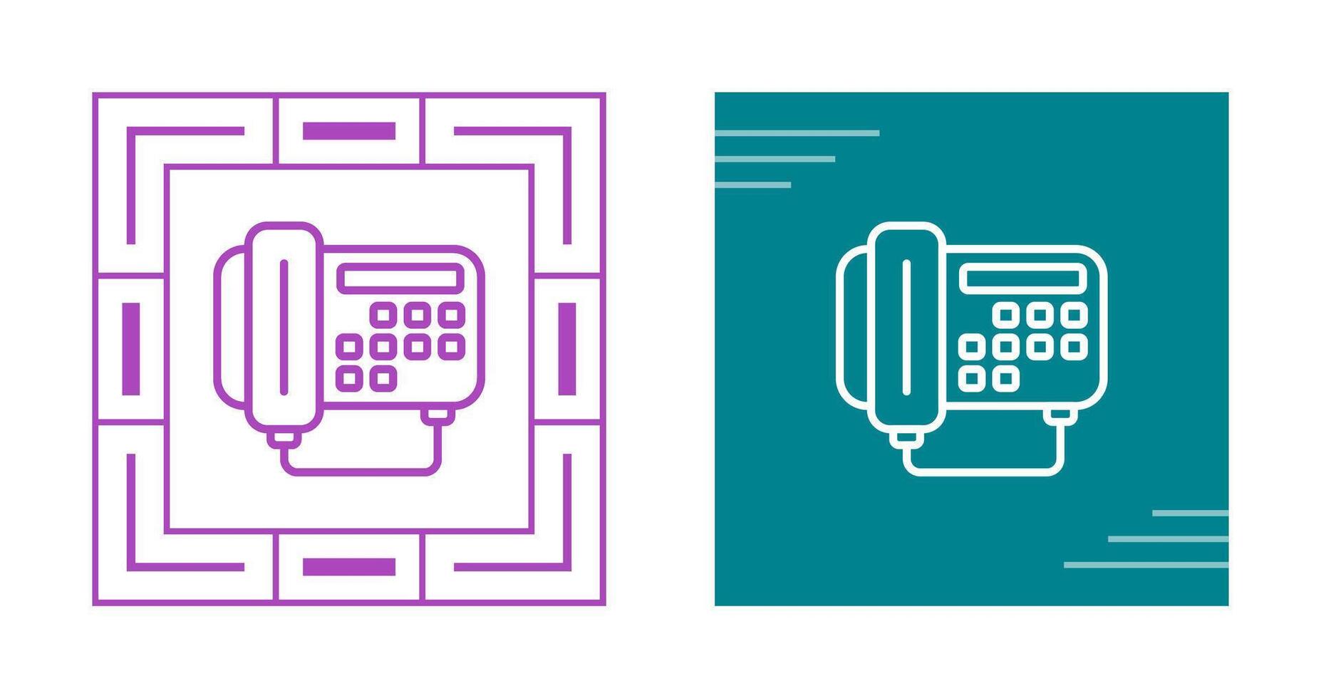 Fax Machine Vector Icon