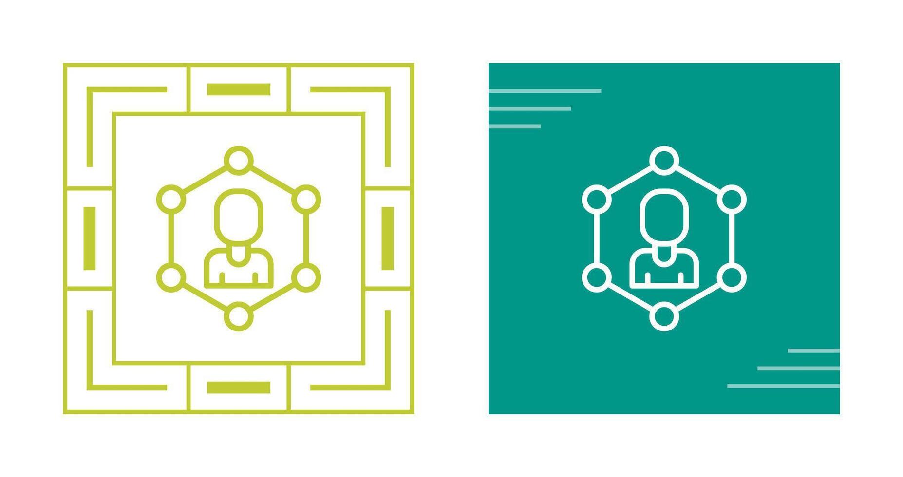 Network Segmentation Vector Icon