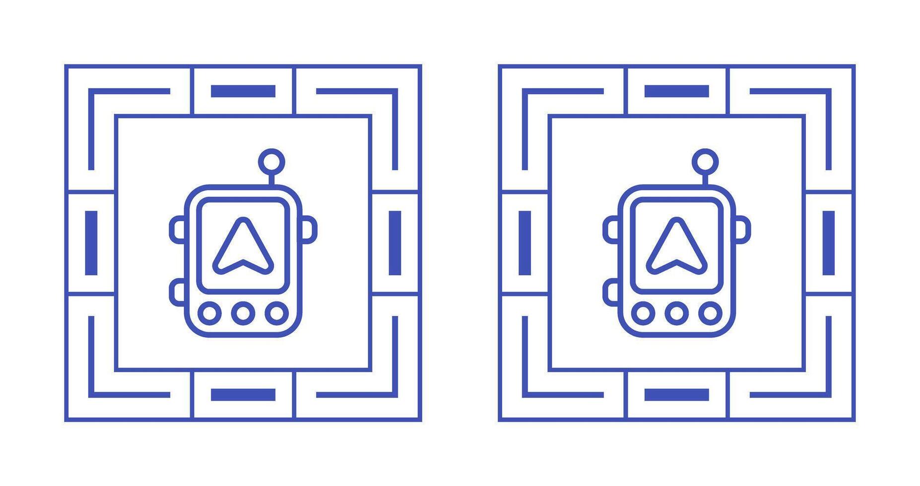 GPS Navigation Device Vector Icon