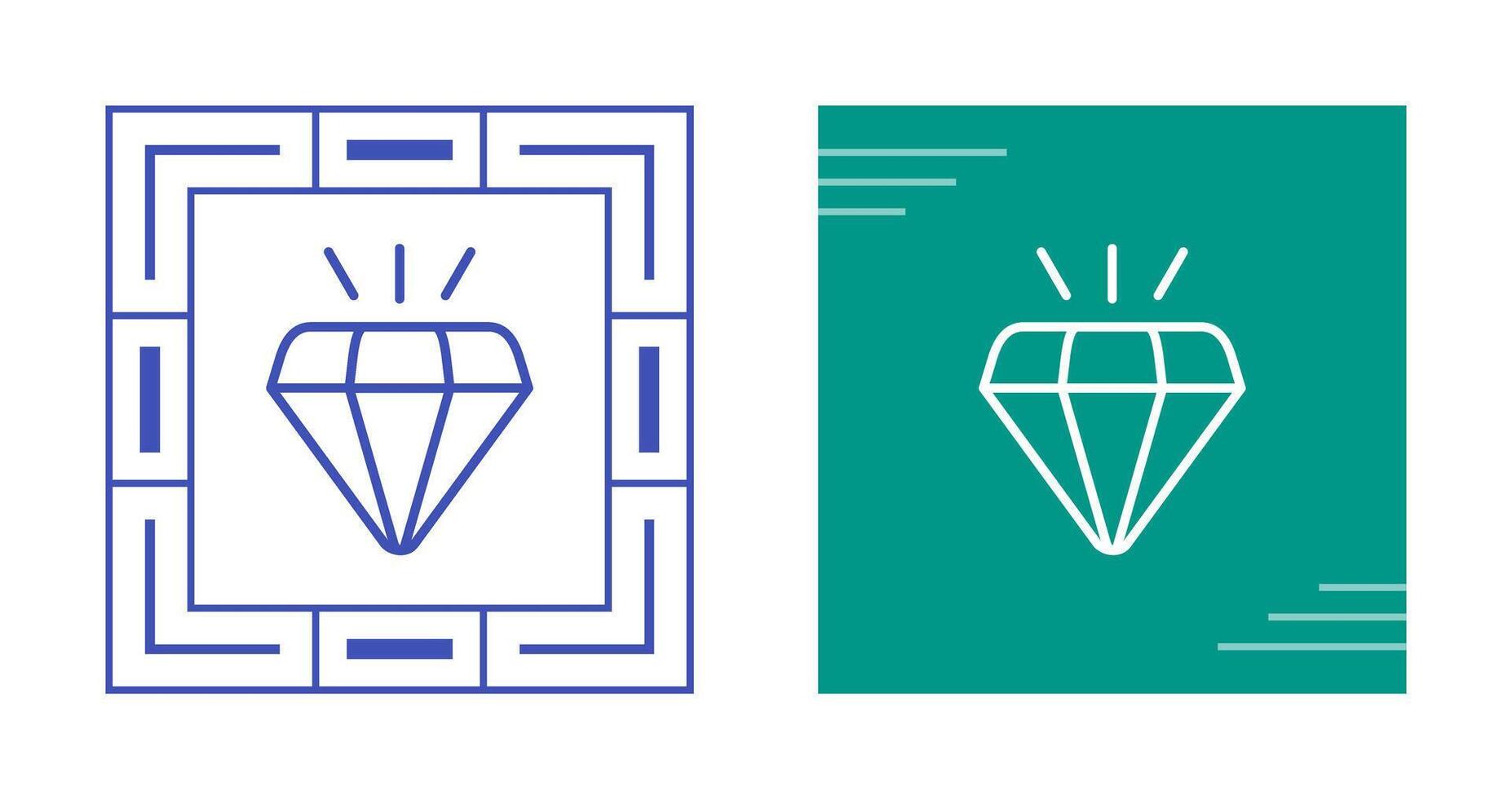 Diamond Vector Icon