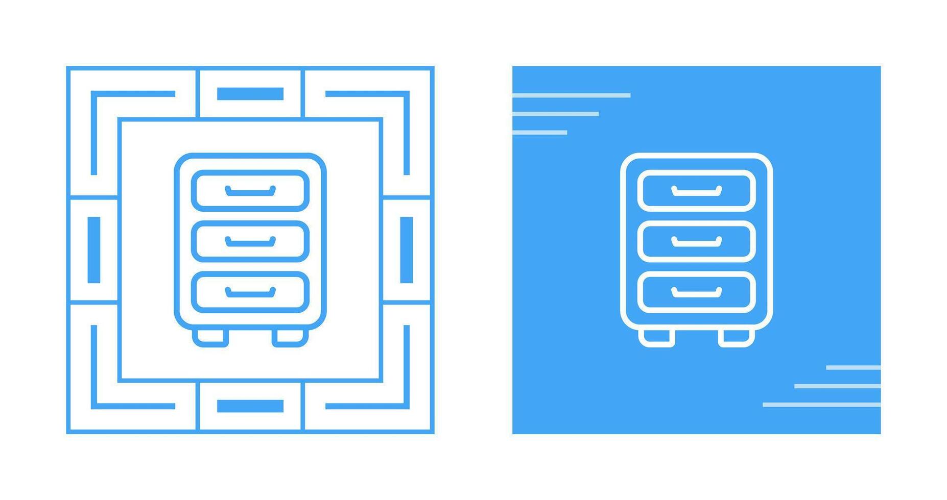 File cabinet Vector Icon