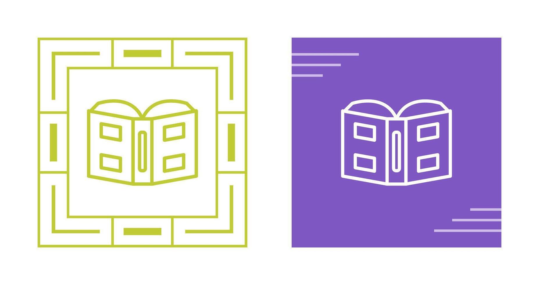 Open book Vector Icon