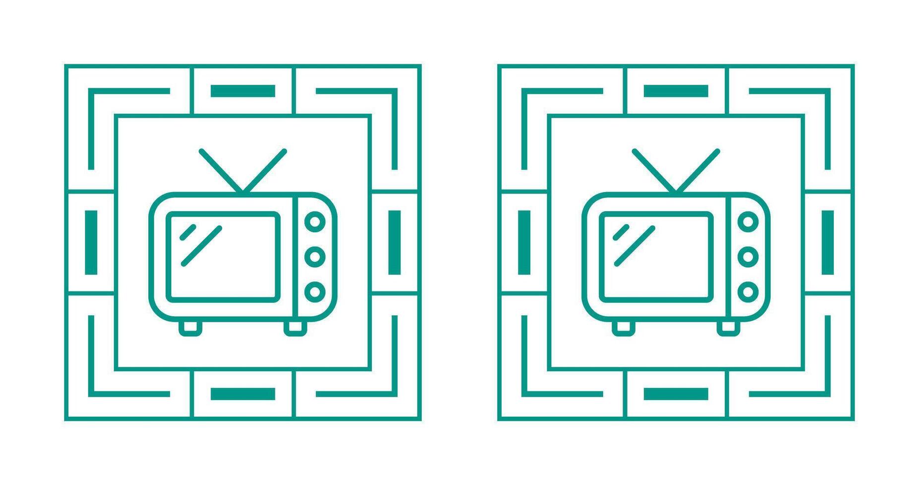 Television Vector Icon