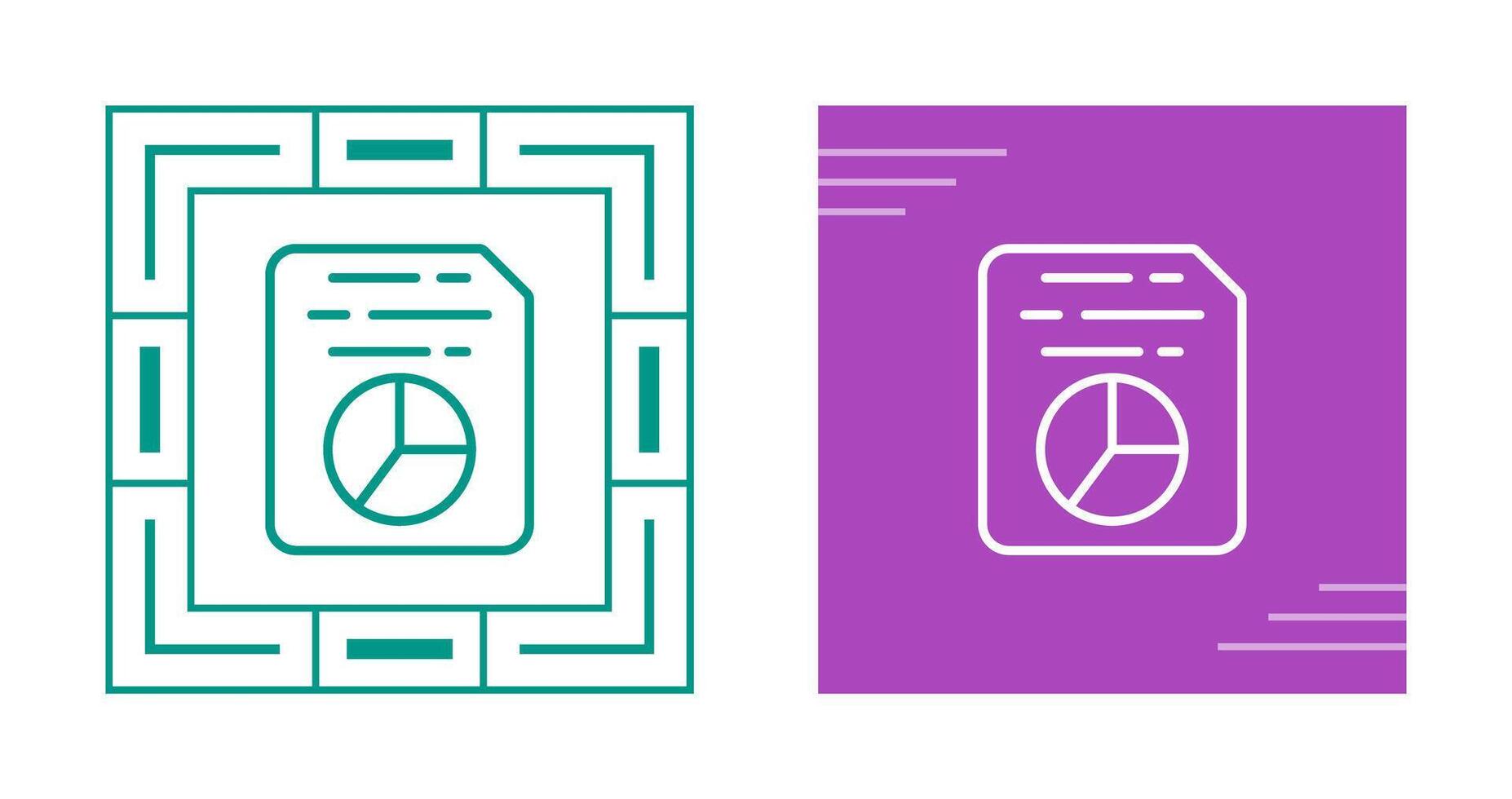 Document Insert Diagram Vector Icon