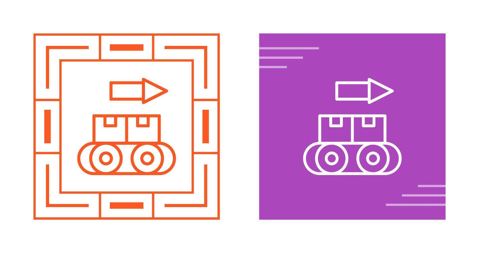 Conveyor Vector Icon