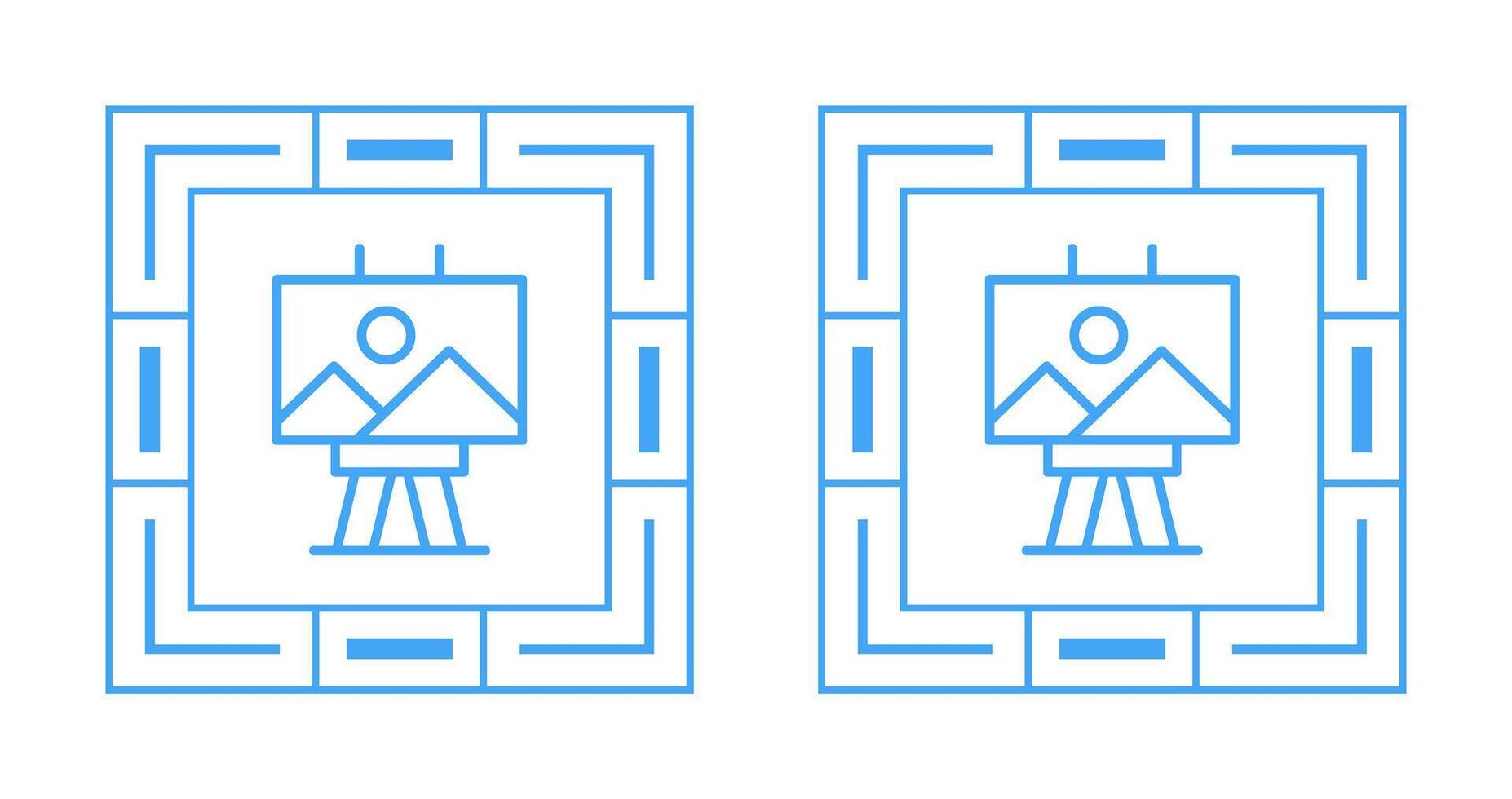 Canvas Vector Icon