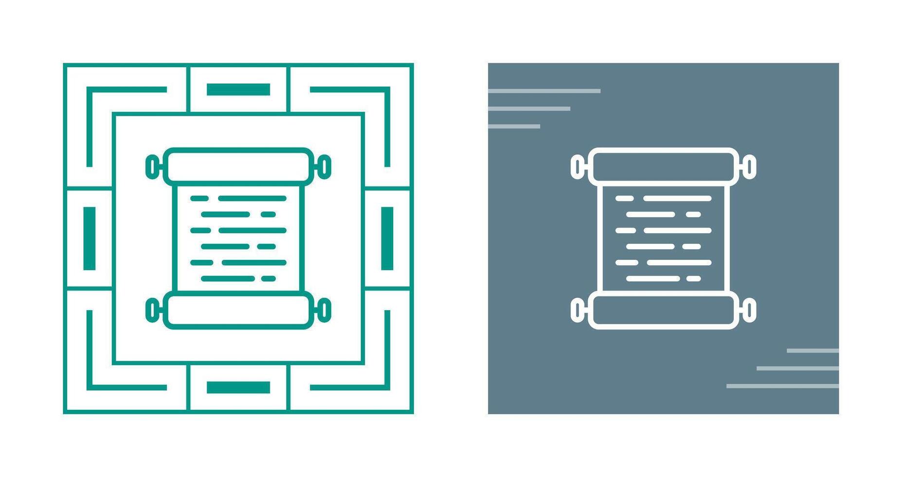 Scroll Vector Icon