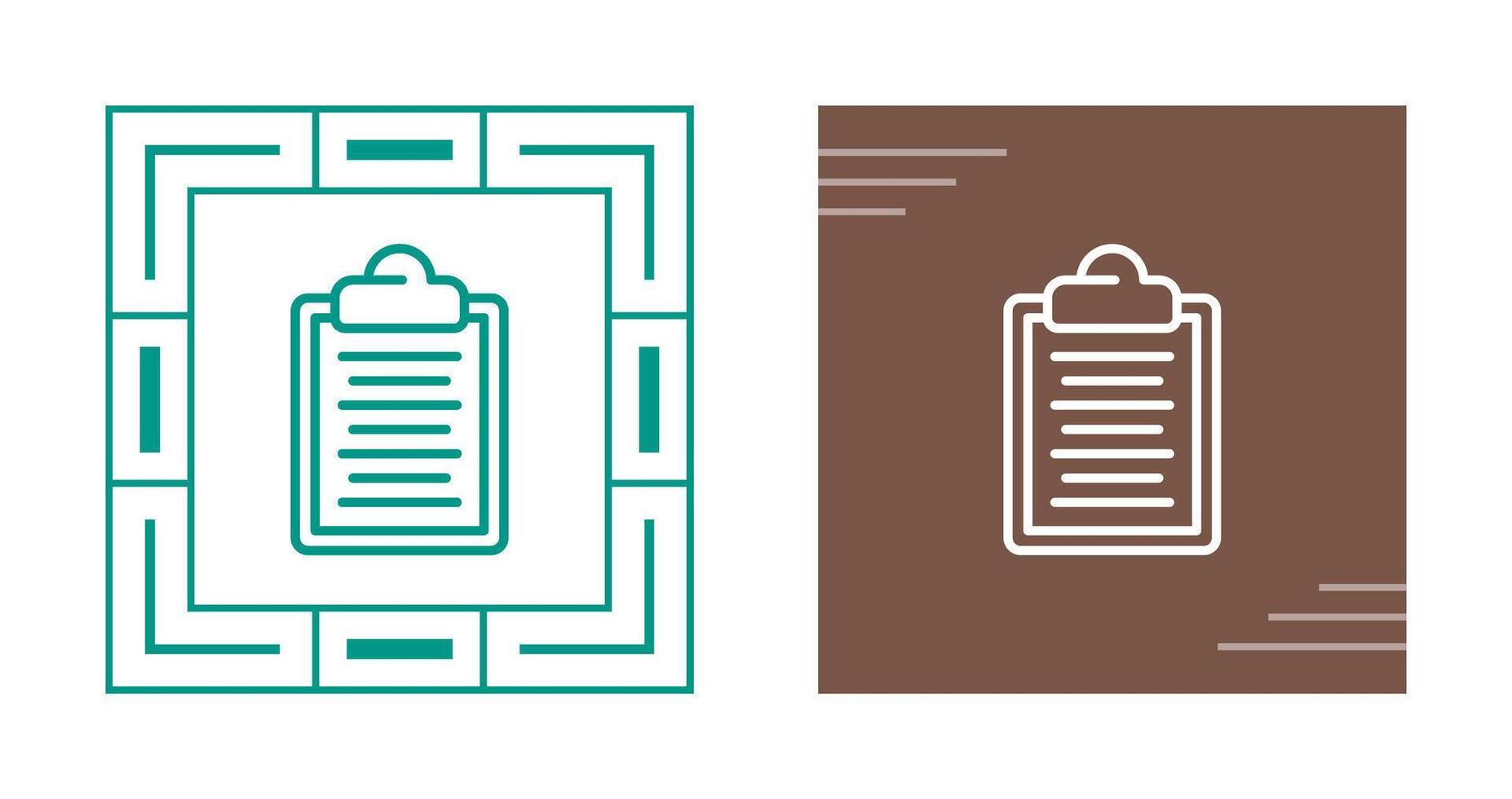 Clipboard Vector Icon