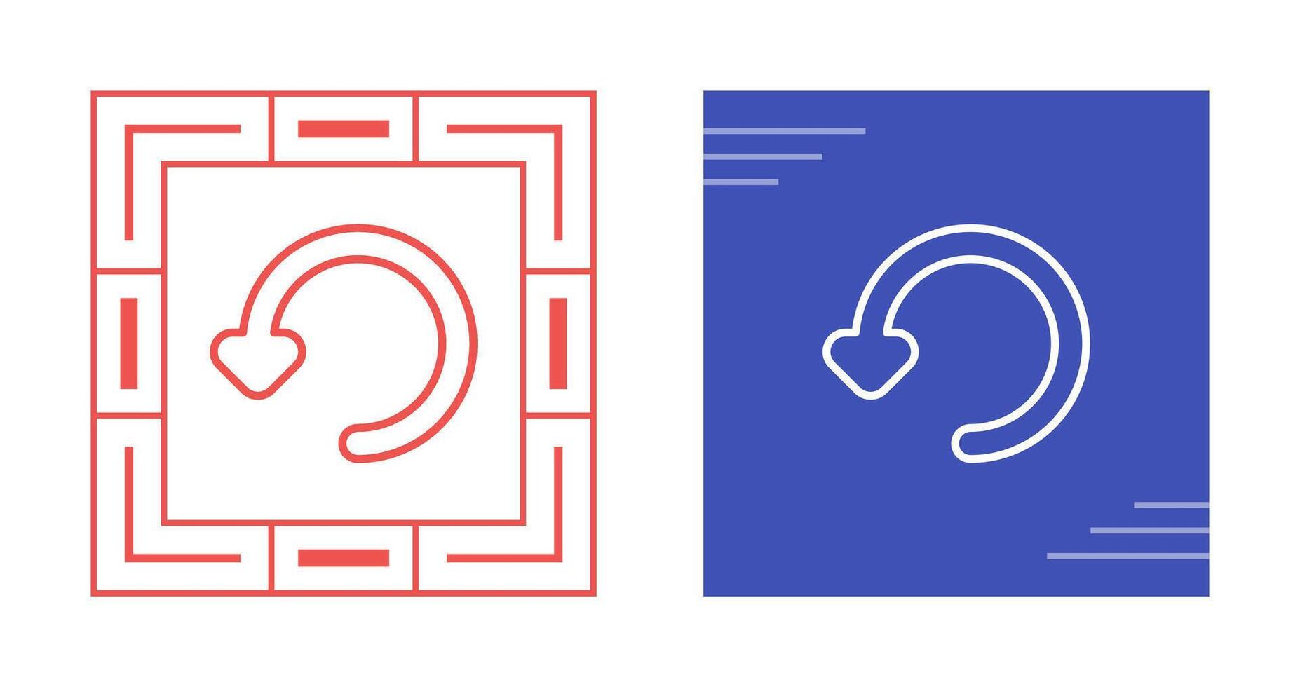 Rotate Left Vector Icon