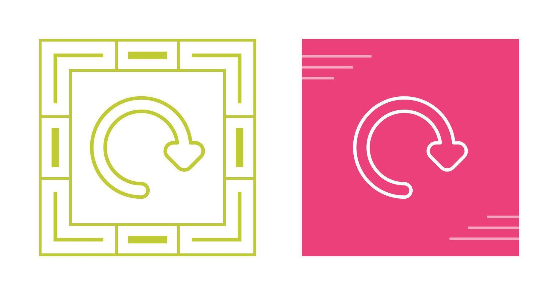 Rotate Right Vector Icon