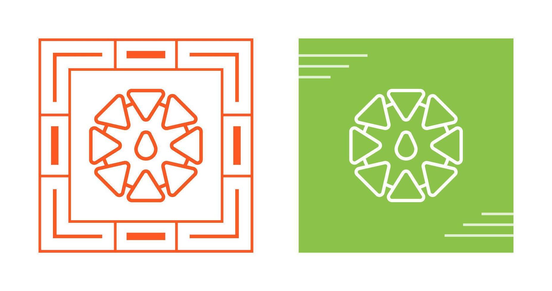 Color Wheel Vector Icon