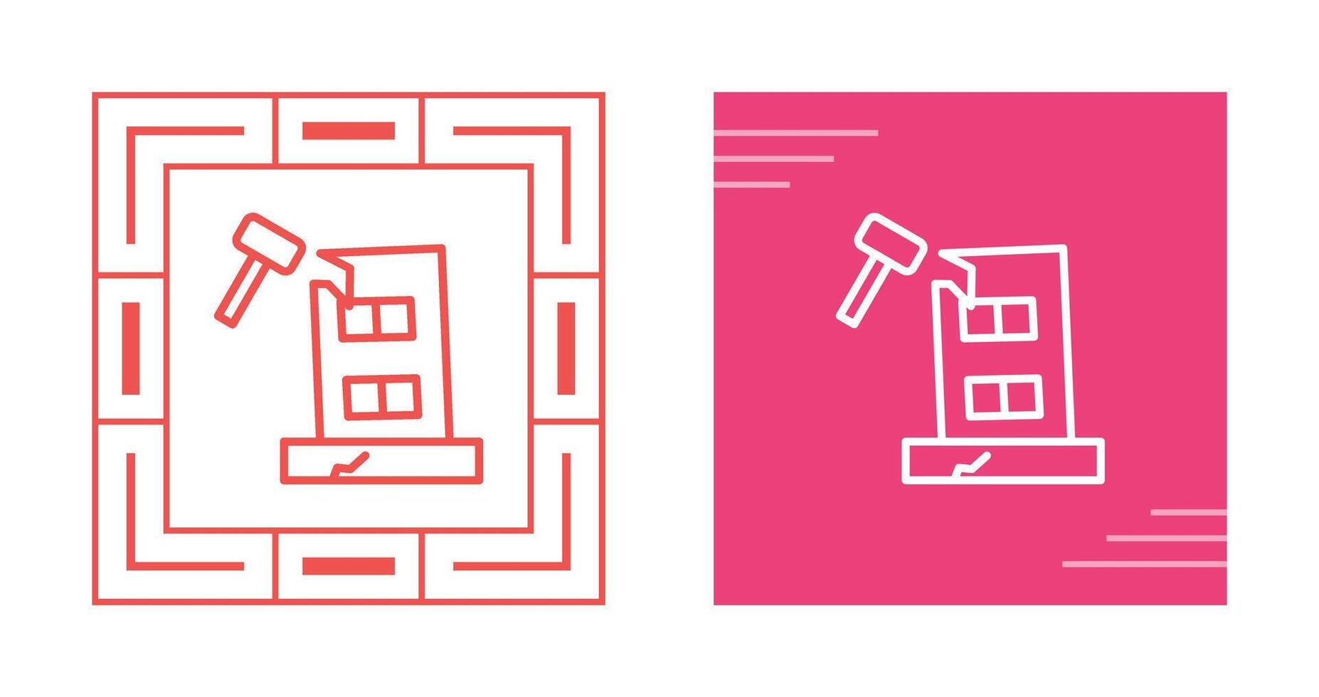 Industry Disruption Vector Icon